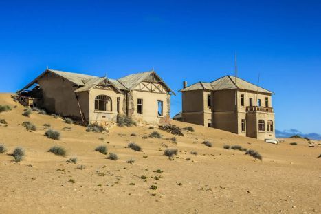 Ein El-Dorado für Photographen - die
"Geisterstadt" Kolmanskop.