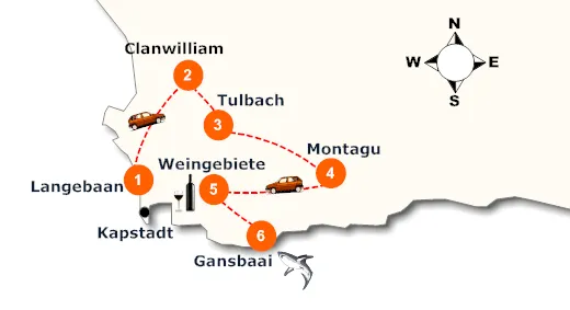 suedafrika-kapstadt-westkap-rundreise-landkarte