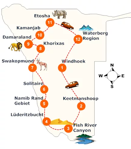 nambia-rundreise-landkarte