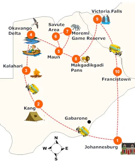 Eine Safari mit lebenslangem Erinnerungs-Potential!