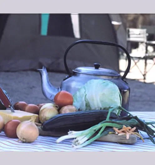 Wie aber steht's um Ihrer Verpflegung? Dieser Anblick vertreibt alle Sorgen - und ein "gutes" Stück Fleisch fehlt in Afrika ohnehin nicht...