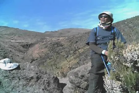 Am vorletzten Tag Ihrer Kili-Besteigung
verlassen Sie dann die Vegetationszone.
Was jetzt auf Ihrem weiteren Wege noch
folgt sind Geröll, Steine und, je nach
Jahreszeit, Schnee und Gletscher. tansania-kilimandscharo-pause