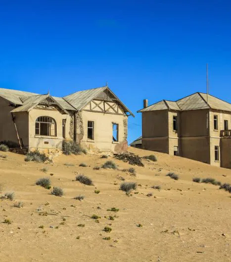 Ein El-Dorado für Photographen - die
"Geisterstadt" Kolmanskop.