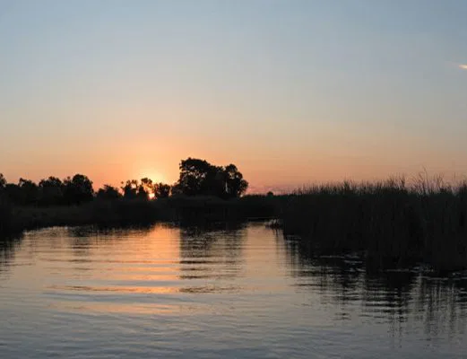 namibia-okavango-sonnenuntergang