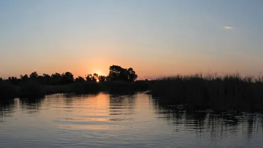 namibia-okavango-sonnenuntergang