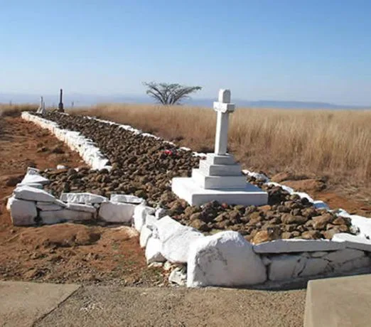 Die "Natal Battlefields", Gebiete von trauriger
historischer Bedeutung. Ihre Wanderung führt Sie zu Stellen mit tollen Ausblicken über diese so einprägsame Landschaft. suedafrika-battlefields