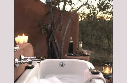 ...oder einem romantischem Bad unter freiem Himmel?