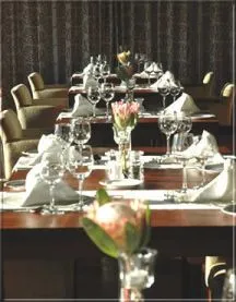 Es ist angerichte - zum Hochzeitsdinner!