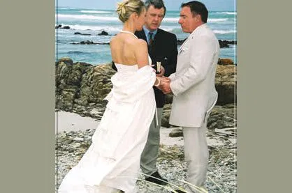 Trauung am wild-romantischen Strand