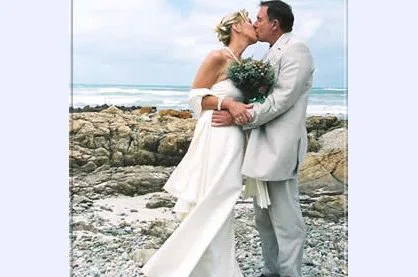 "You may kiss the bride"...!