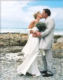 "You may kiss the bride"...!