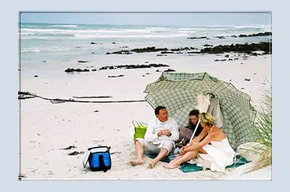 Ein "Beach-Picknick" zum Start in Ihr Eheleben...