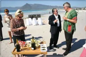 Für Alle vergnüglich - ein legeres doch stilvolles "Beach-Picknick"