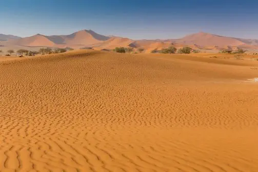 Die älteste Wüste der Welt - die Namib! Hier liegt auch das beühmrte Sossosvlei.