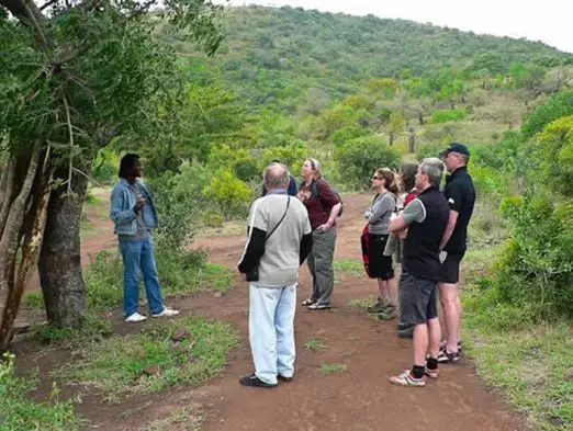 Aber auch zu Fuß geht's durch die Wildnis und so entdecken Sie die "kleinen Dinge" am Wegesrand... suedafrika-mkuze-fussafari